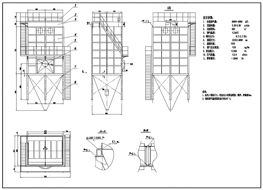 北京除塵設備專業(yè)維護團隊施工圖