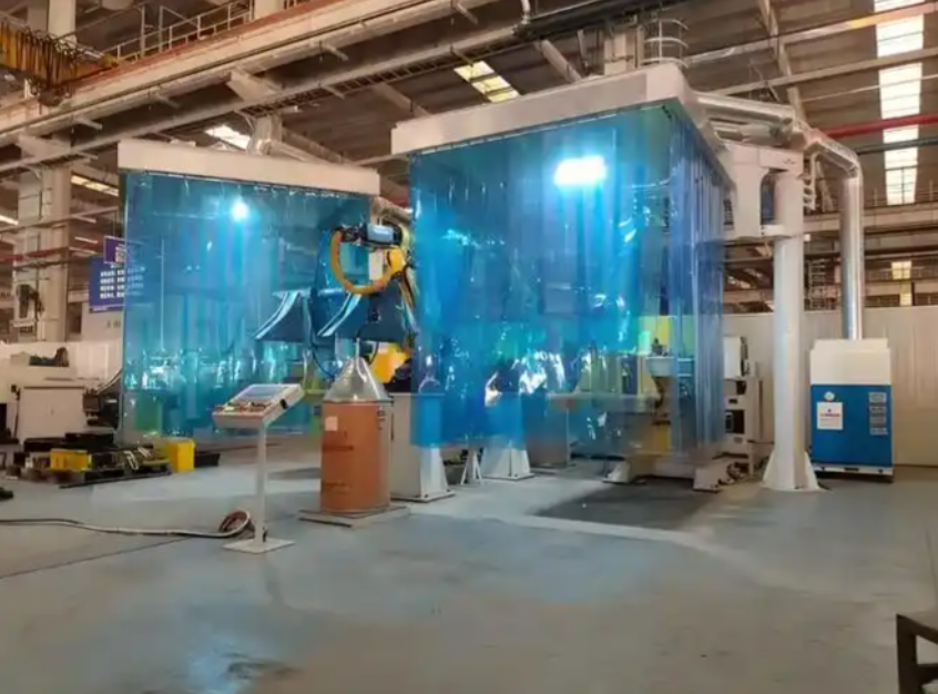 鄭州嵩安環(huán)保管家除塵設(shè)備生產(chǎn)車間實(shí)拍